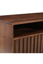 Jofran 2427 Ryder 70"  Walnut Console Con-Ven