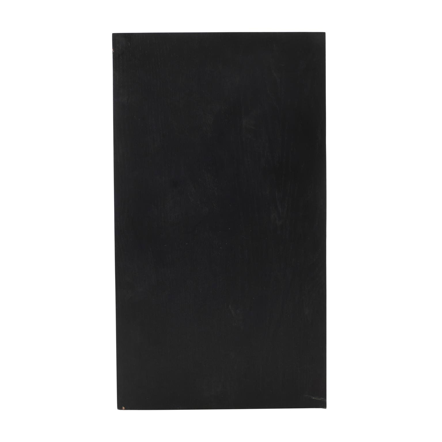 70" Console In Ebony Oak