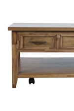 Jofran Claremont Transitional Coffee Table with Lift Top