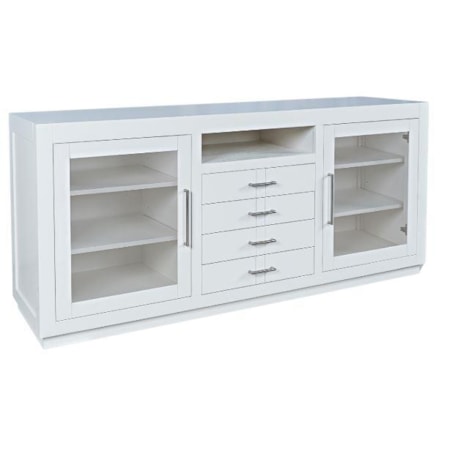 Auburn Hills White 70" Console
