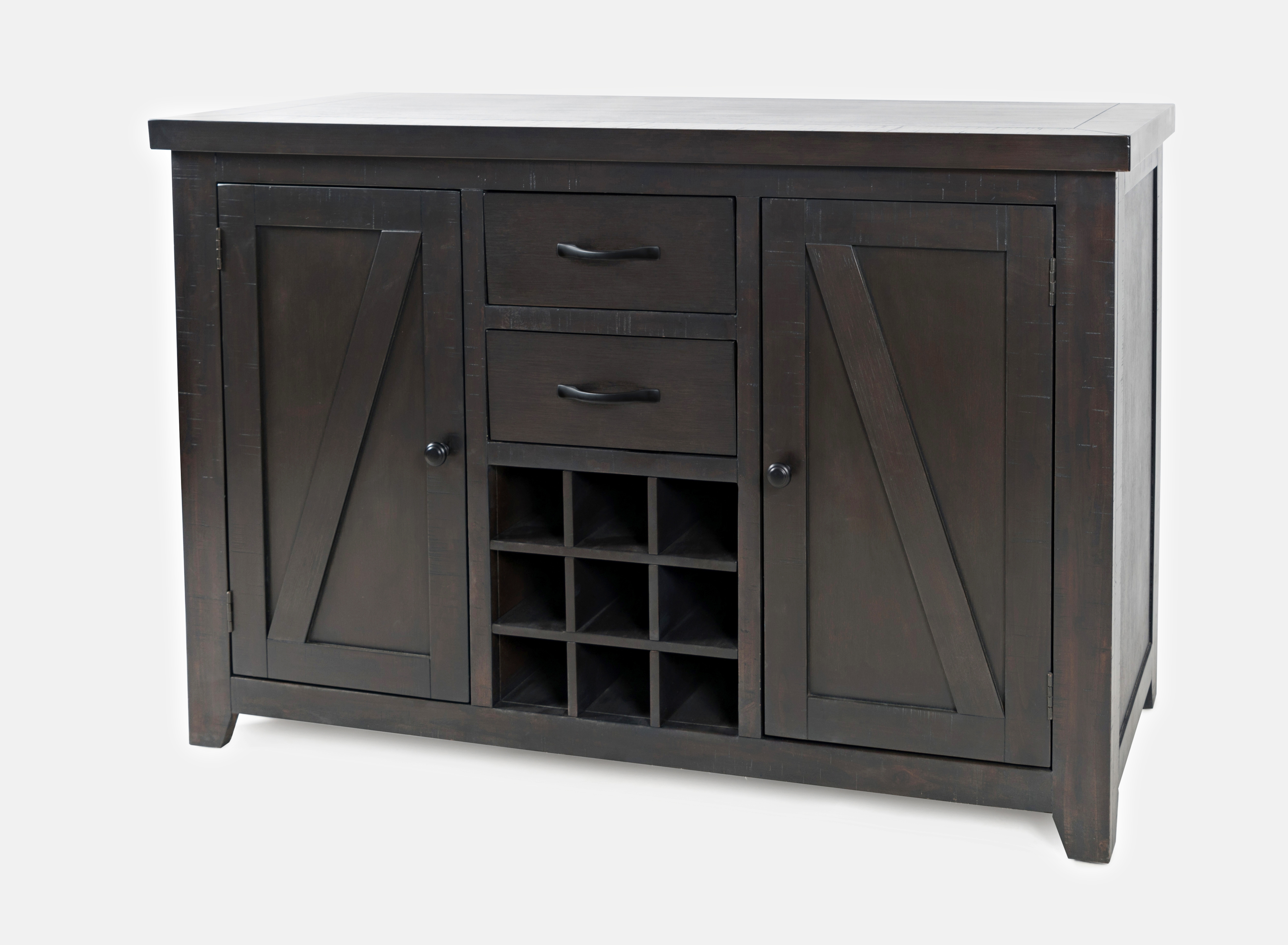 Server with Wine Bottle Storage