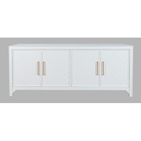 4 Door Accent Cabinet