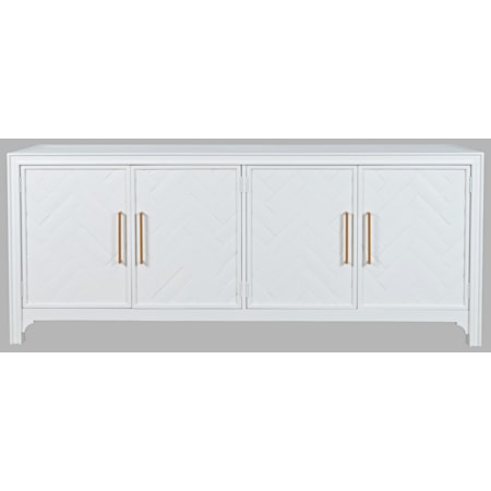 4 Door Accent Cabinet