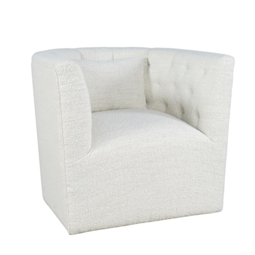Contemporary Swivel Accent Chair
