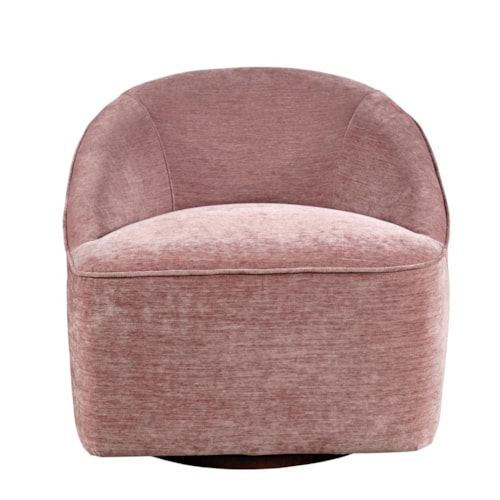 Mid-Century Modern Swivel Accent Chair