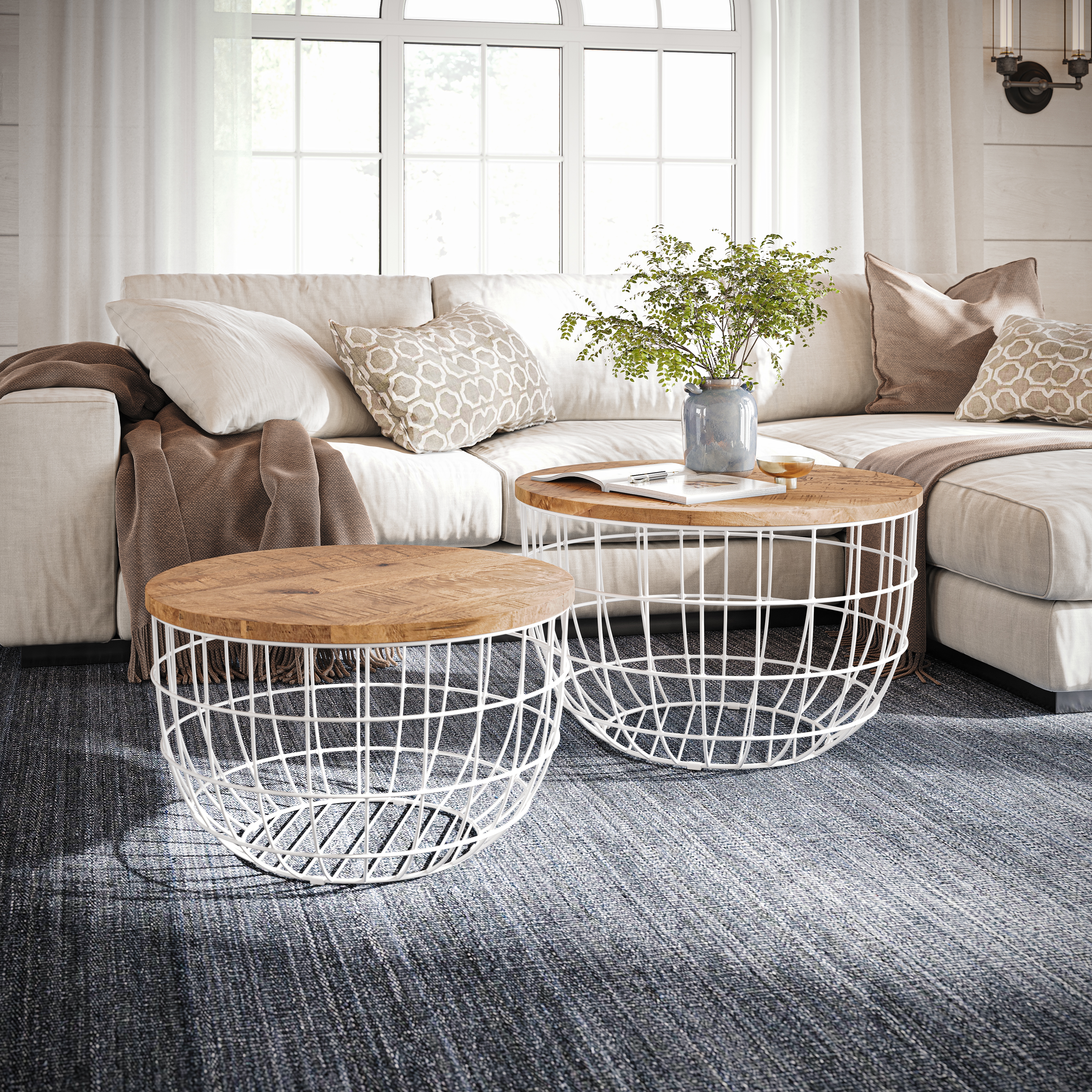 Jofran Rondo Nesting Cocktail Tables