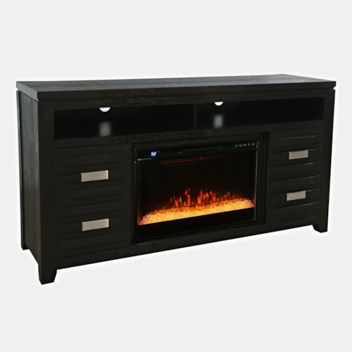 Altamonte Contemporary Electric Fireplace Media Console