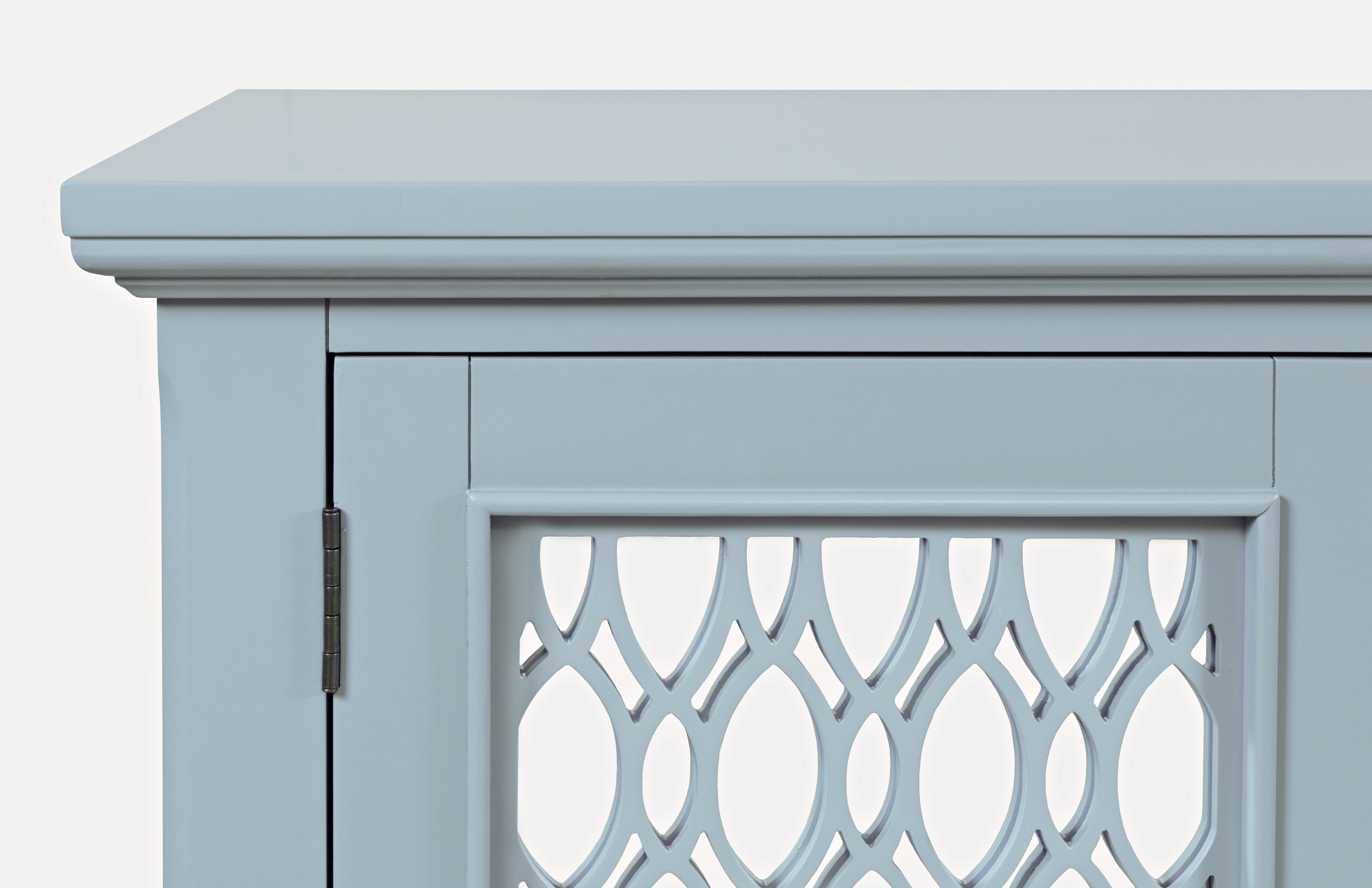 Jofran Isabella 86" Mirrored Accent Cabinet