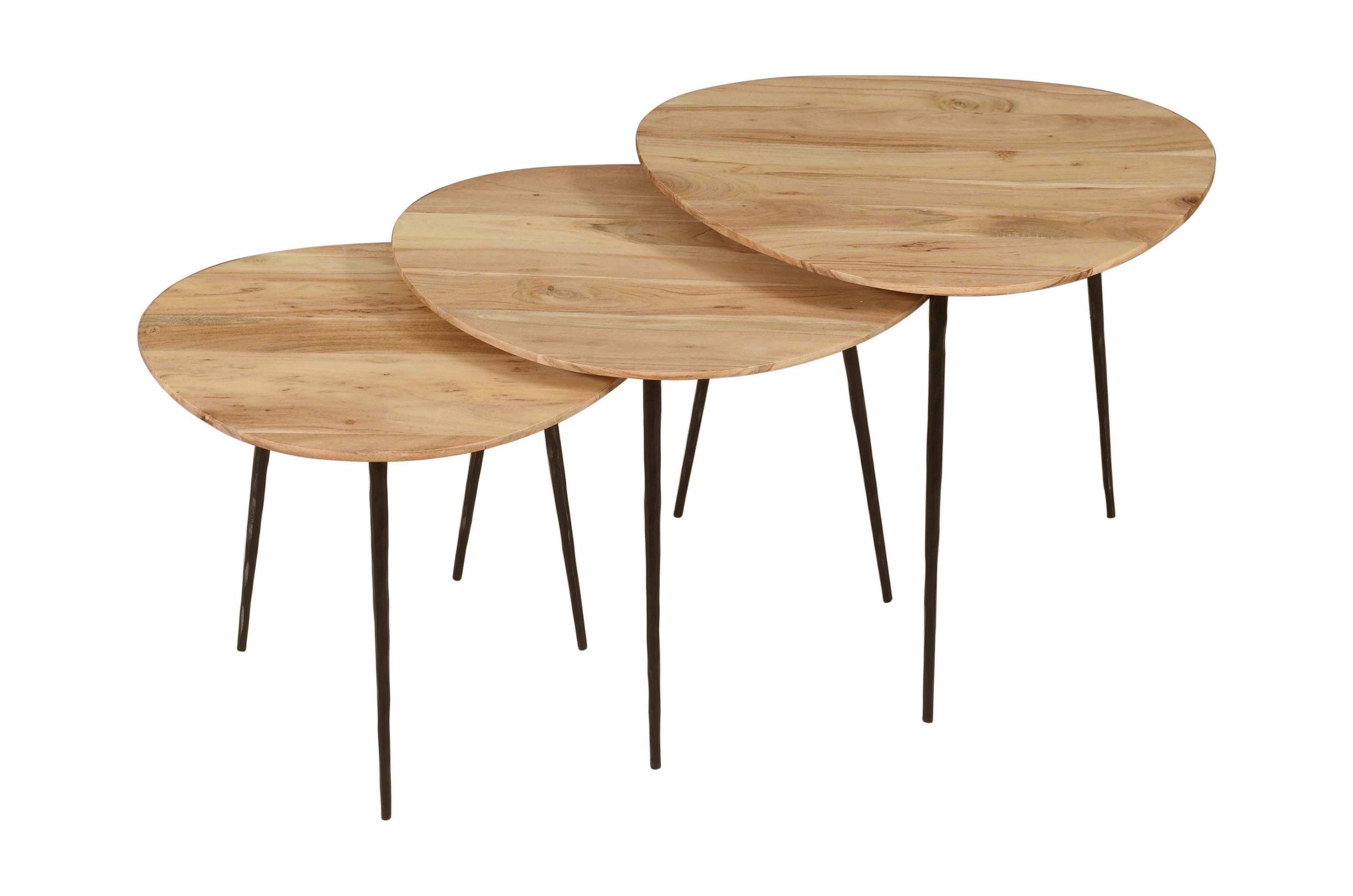 Nesting Table - Set of 3 - Natural