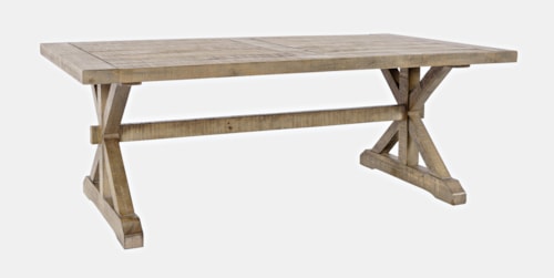 Farmhouse Trestle Cocktail Table