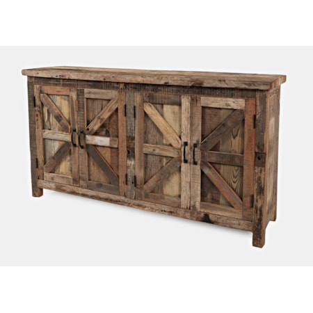 4 Door Accent Cabinet