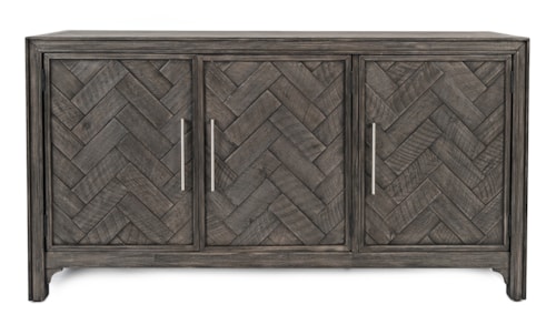 Gramercy Contemporary 3-Door Accent Cabinet