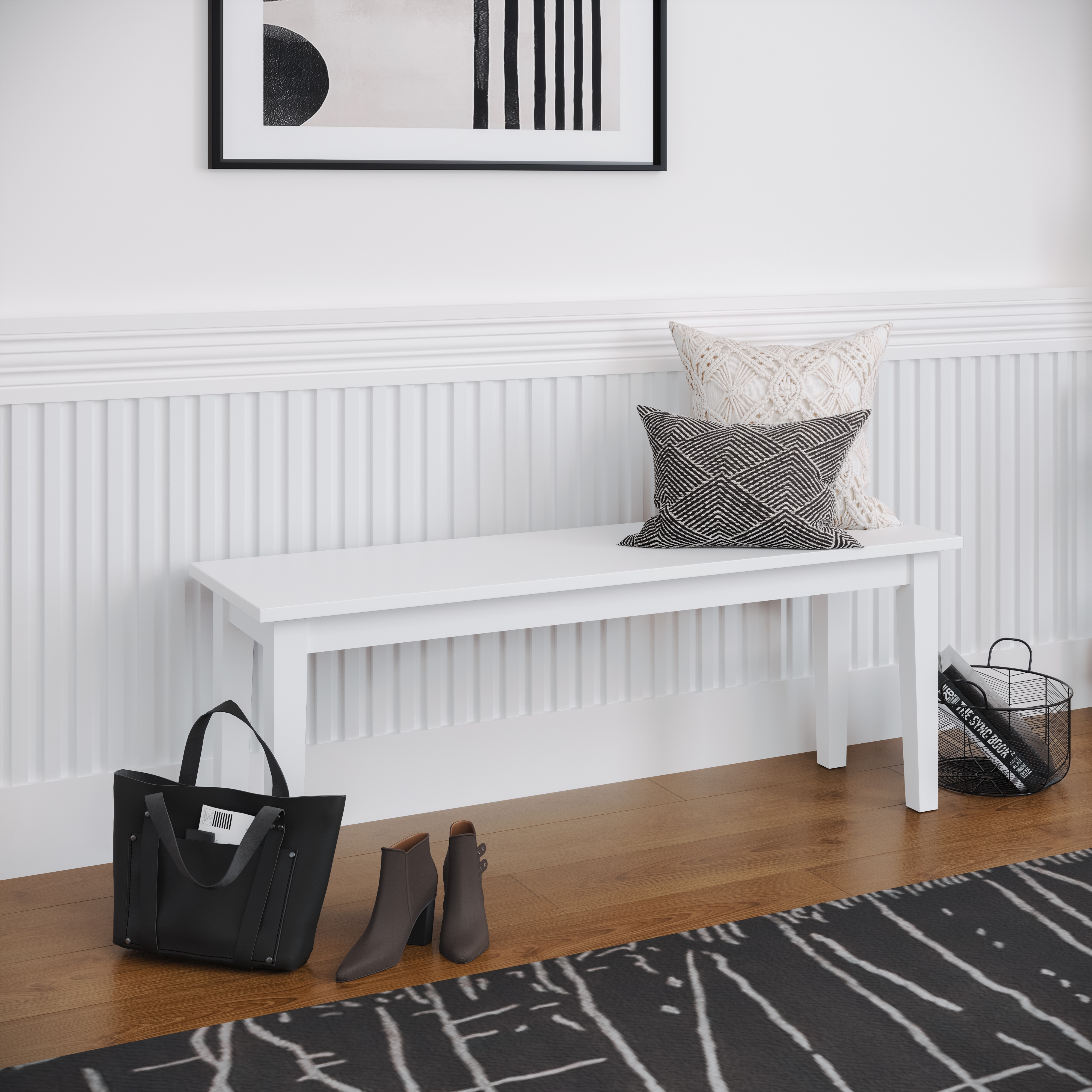 Jofran Simplicity Wooden Dining Bench