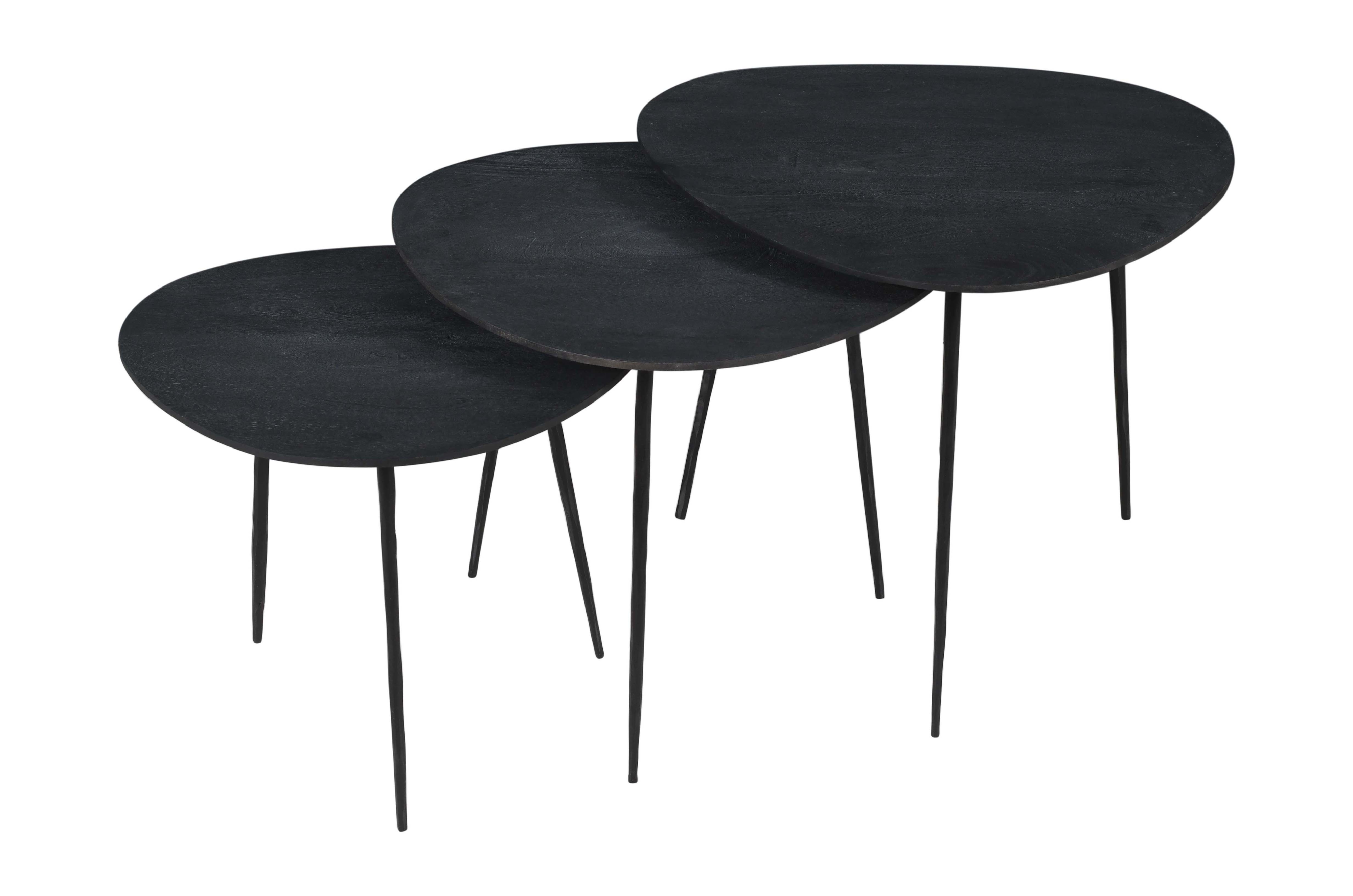 Nesting Table - Set of 3 - Black
