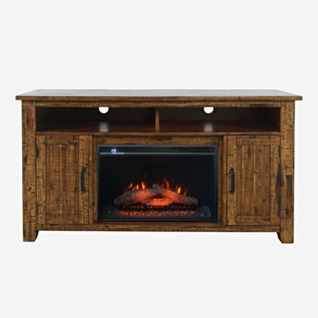 Fireplace with Logset