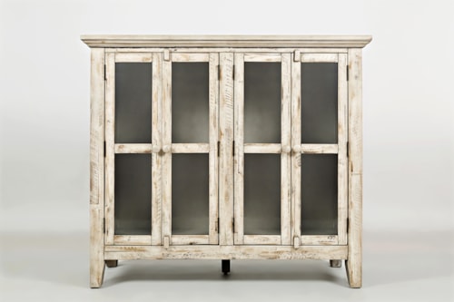 Rustic 4 Door High Cabinet