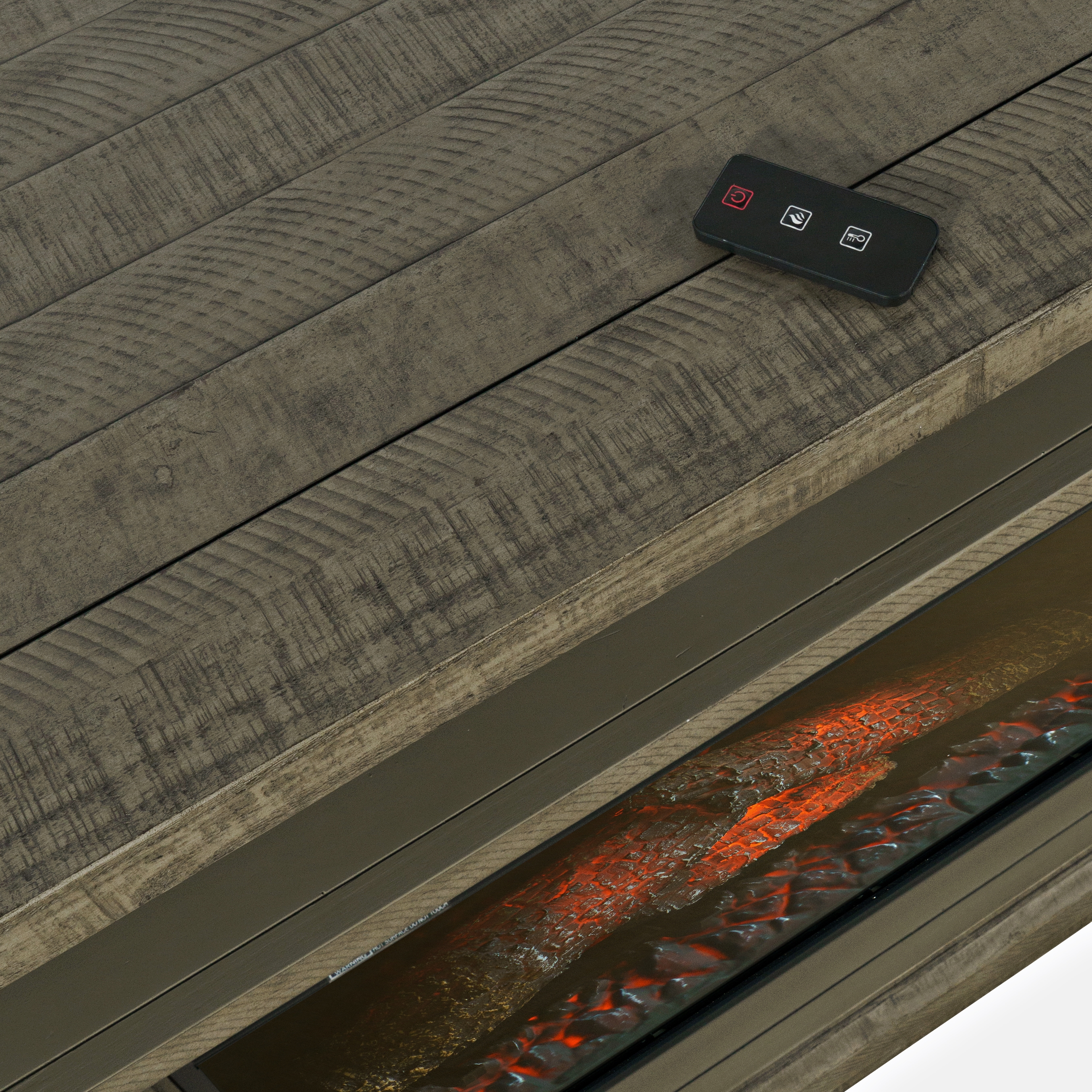 Jofran Telluride Fireplace with Logset