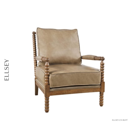 Ellsey Accent Chair - Buff