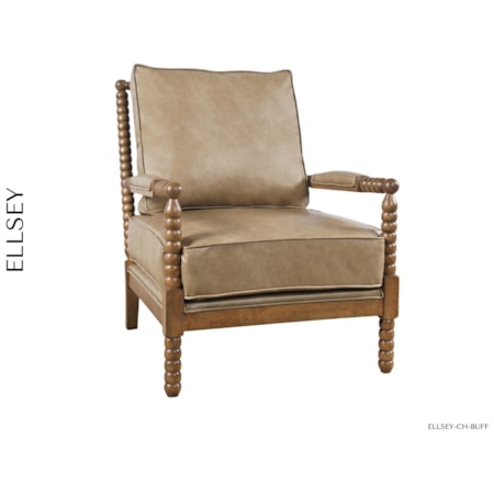 Ellsey Accent Chair - Buff