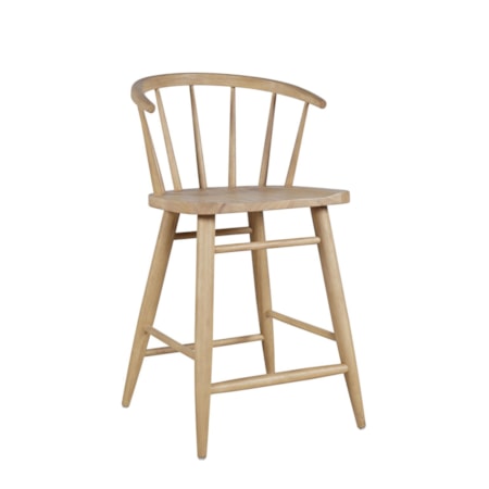 Fitz Stool Â€“ Nat (1/Ctn)