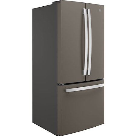 GE 18.6 Cu. Ft. Counter-Depth French-Door Refrigerator Slate