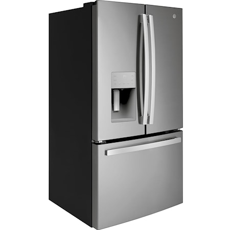 GE® Energy Star® 25.6 Cu. Ft. French-Door Refrigerator Fingerprint Resistant Stainless Steel