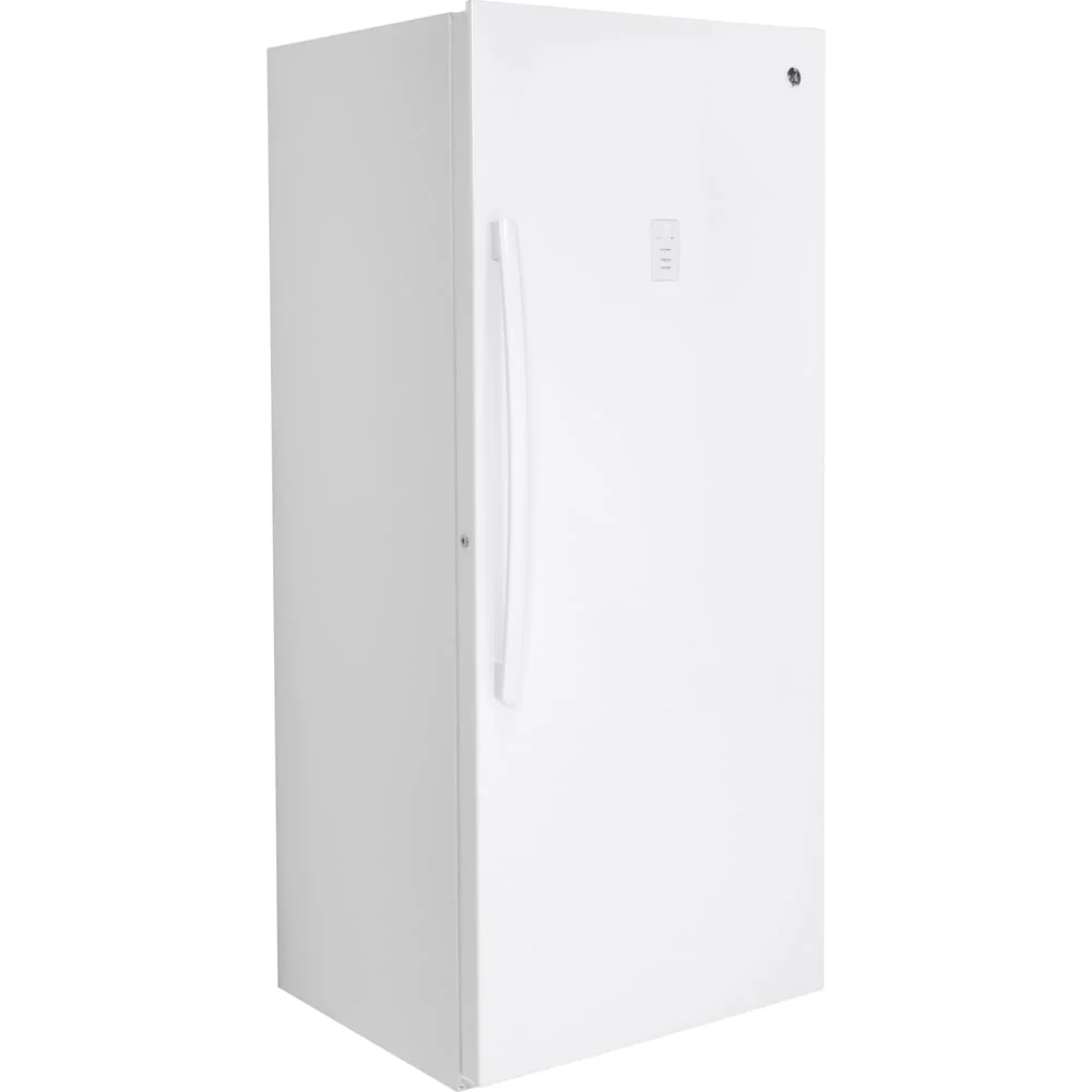 GE Appliances FUF21DLRWW GE 21.3 Cu. Ft. Frost Free Upright Freezer ...