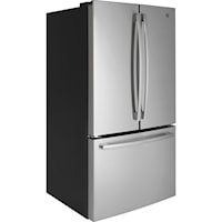 GE® Energy Star® 27.0 Cu. Ft. French-Door Refrigerator Fingerprint Resistant Stainless Stee