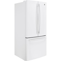 GE 18.6 Cu. Ft. Counter-Depth French-Door Refrigerator White