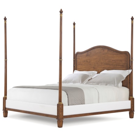 Dorset Upholstered Queen Poster Bed