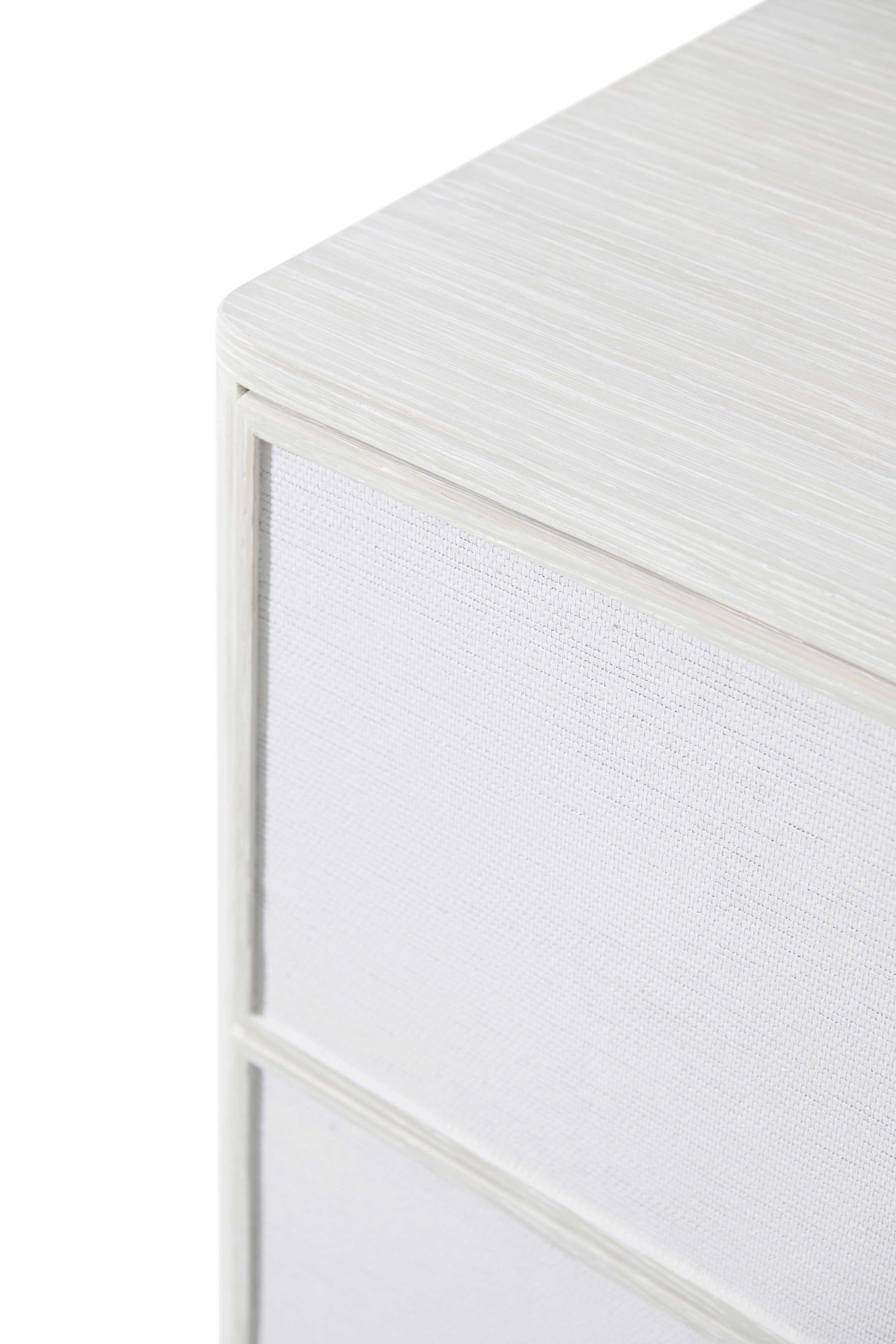 Theodore Alexander Coastal Mizner Bachelor's Chest w/Wallpaper Accent