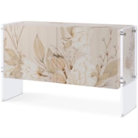 Bouquet Contemporary 2-Door Cabinet