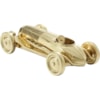 Theodore Alexander Spencer London Brass Racecar Sculpture