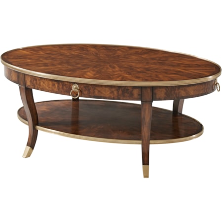 Oval Cocktail Table