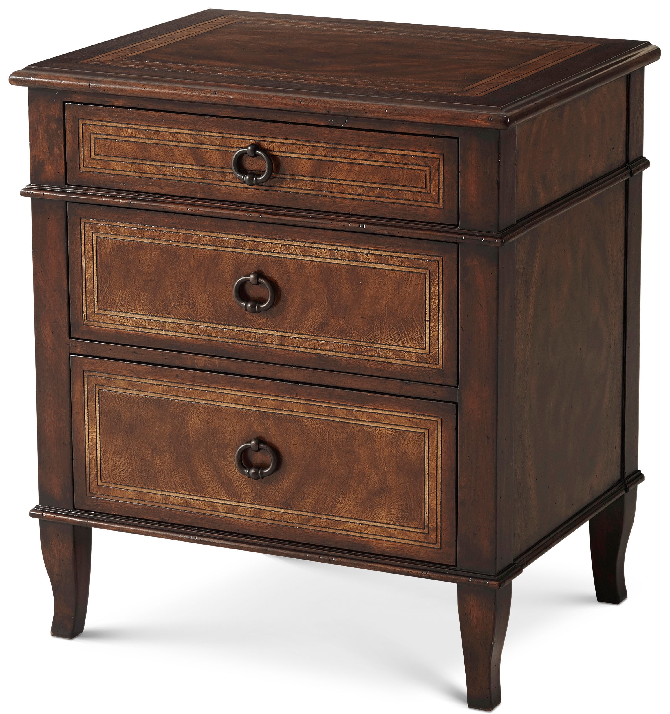 3-Drawer Nightstand