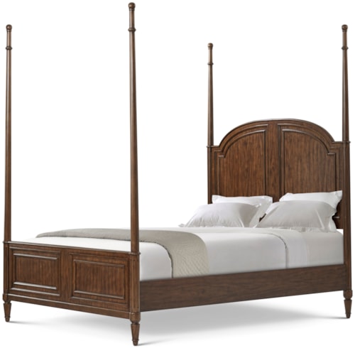 The Vale Transitional Queen Poster Bed