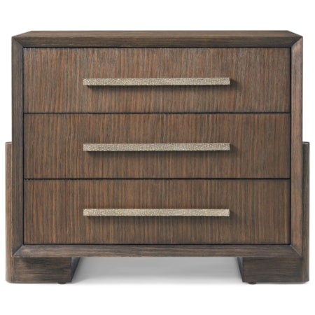 Urbane 3 Drawer Nightstand