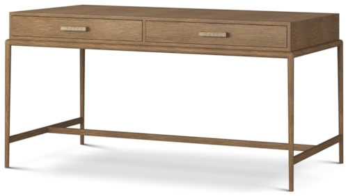 Casual Two-Drawer Writing Table Desk