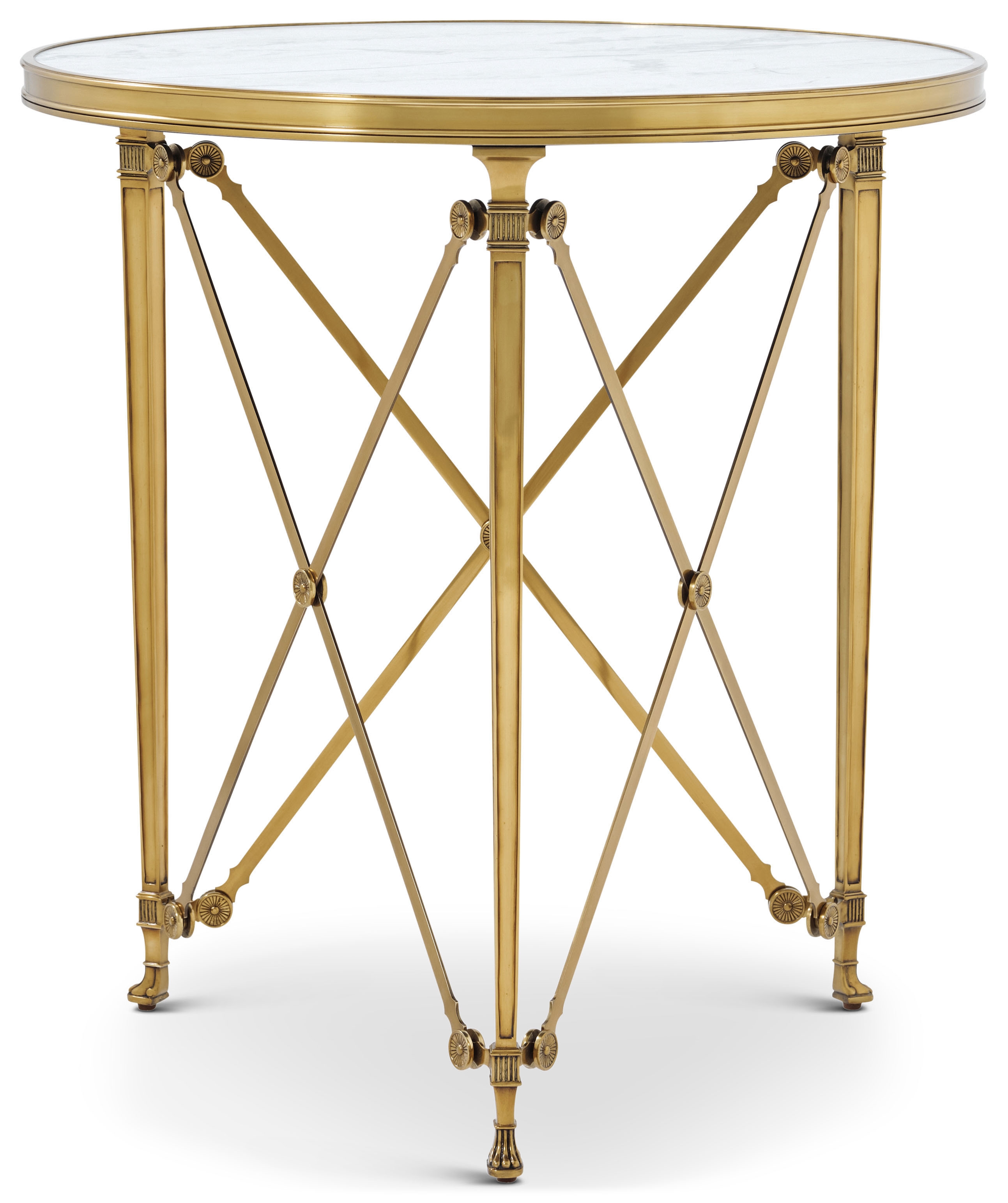 Round Brass Table