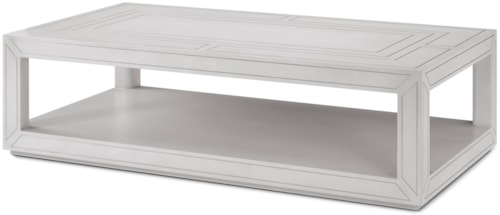 Contemporary 1-Shelf Cocktail Table