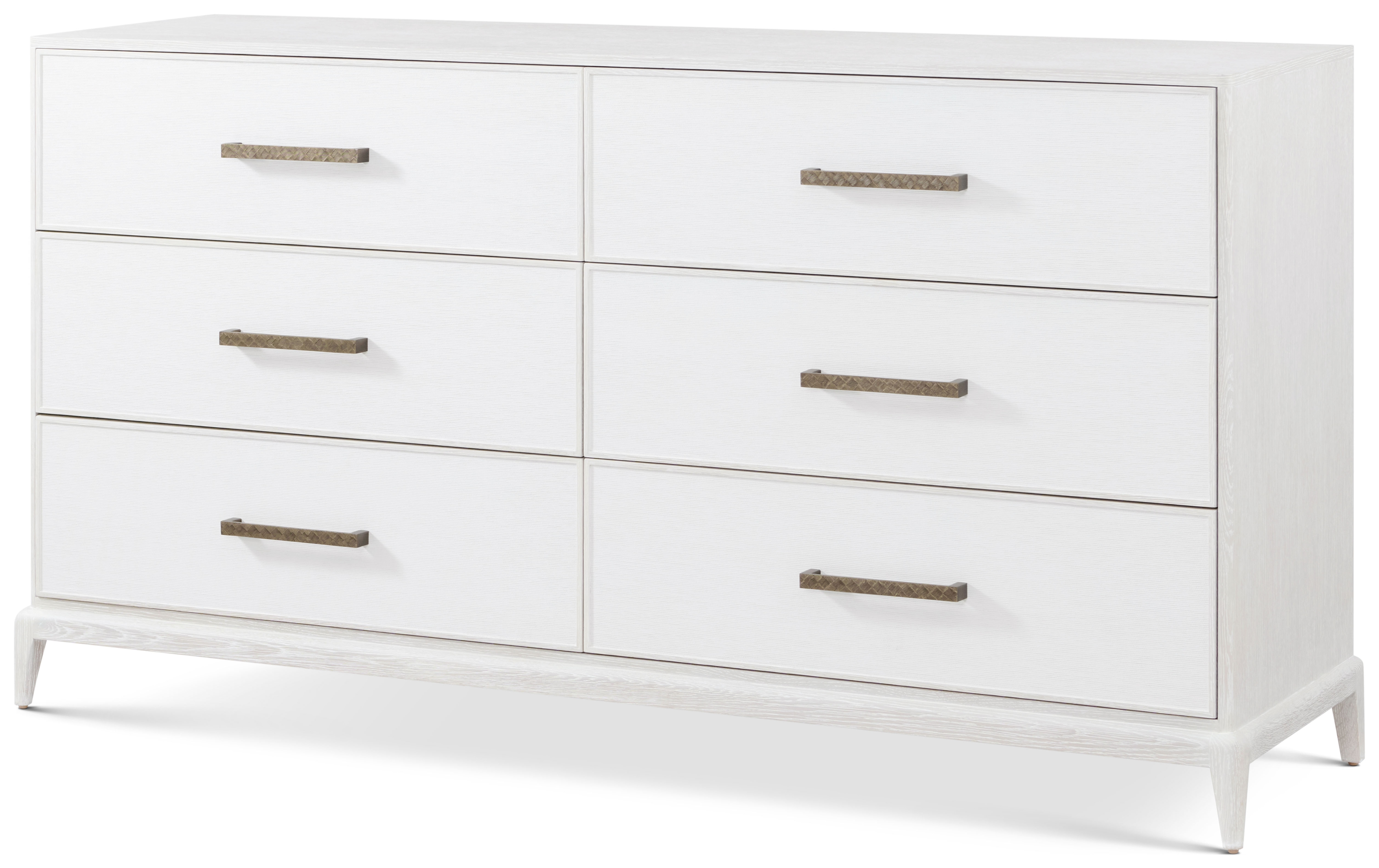Theodore Alexander Coastal Townsend Dresser w/Wallpaper Accent