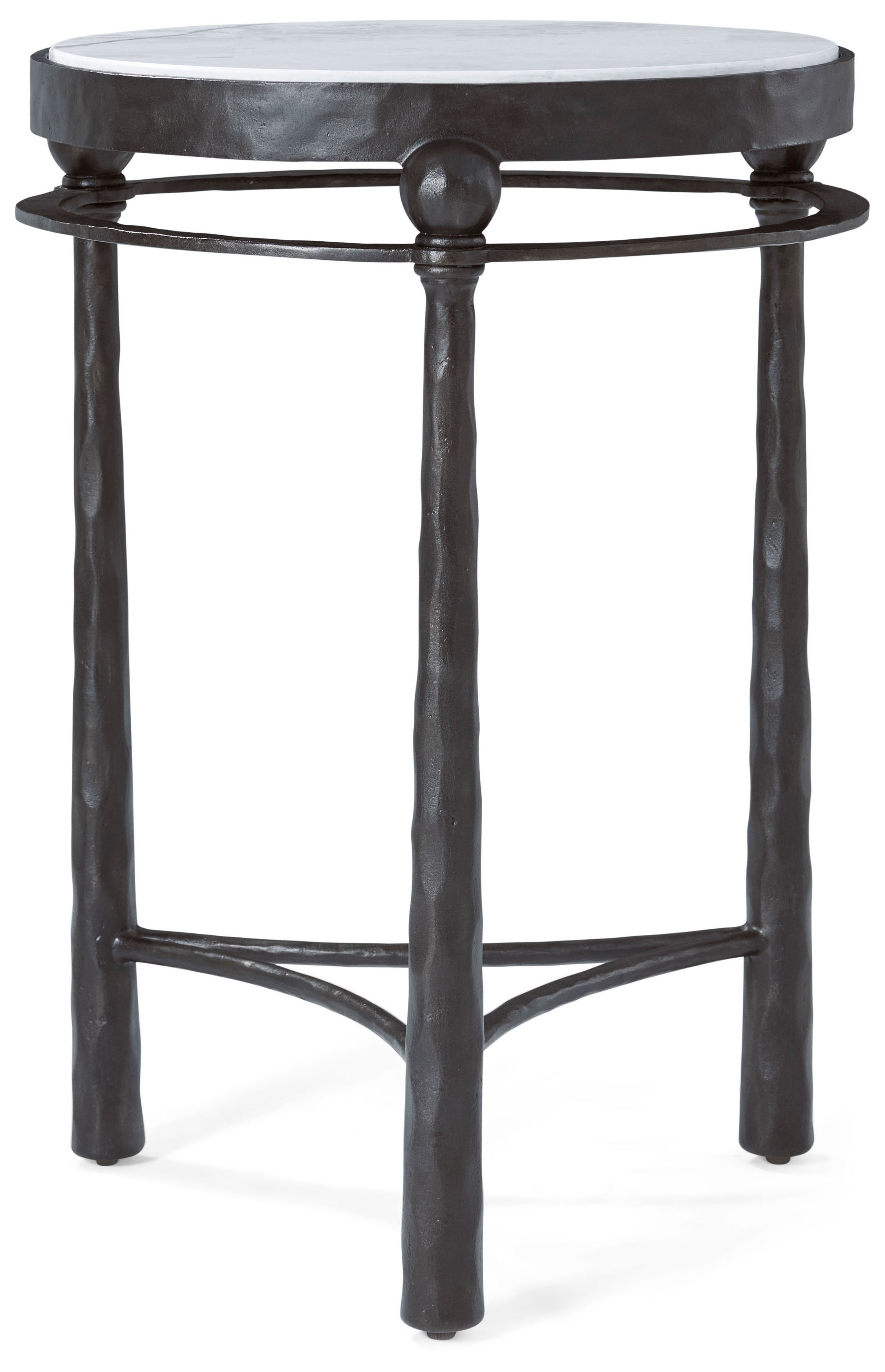 Round Metal Drink Table