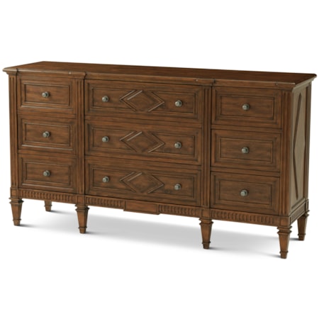 The Laurent 9-Drawer Dresser
