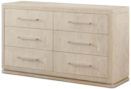 Relaxed Modern 6-Drawer Dresser