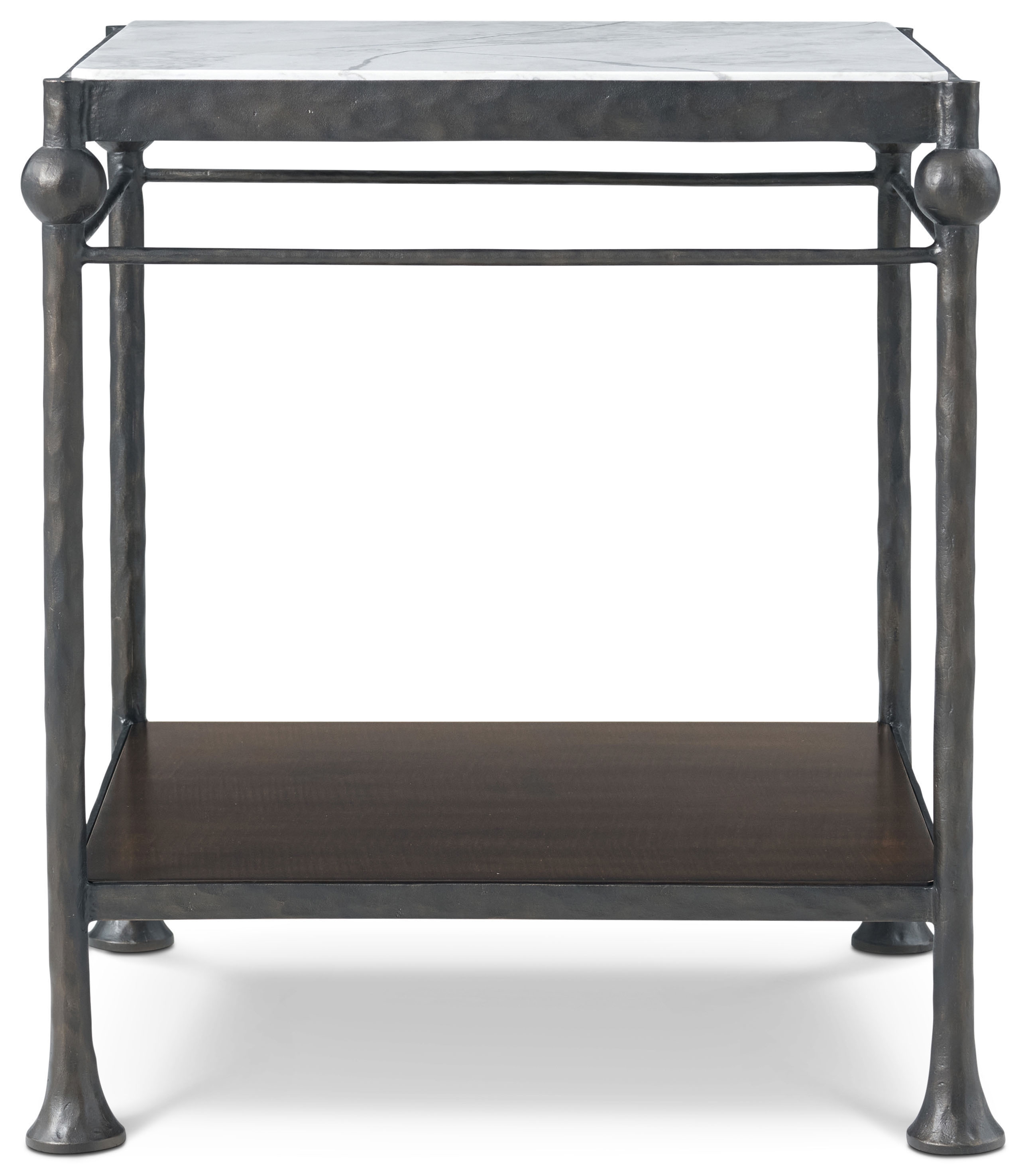 1-Shelf Metal Side Table