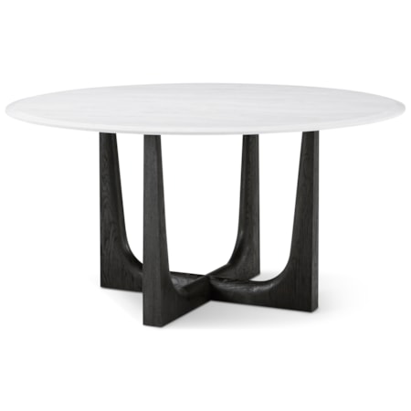 Repose Quartz Round Dining Table