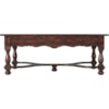 Theodore Alexander Tables Rectangular Antiqued Wood Cocktail Table