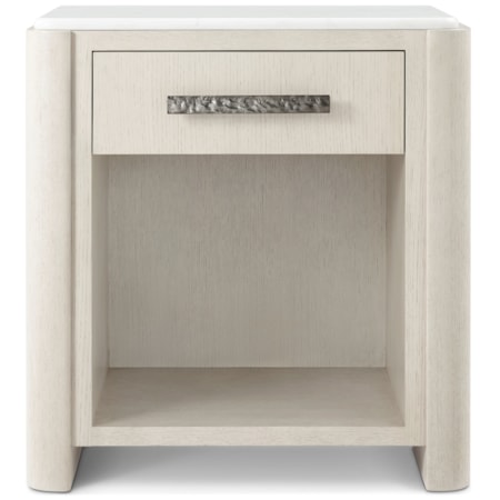 Nightstand with Marble Top