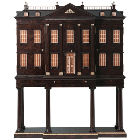The Holland Manor Bar Cabinet w/LED Lighting