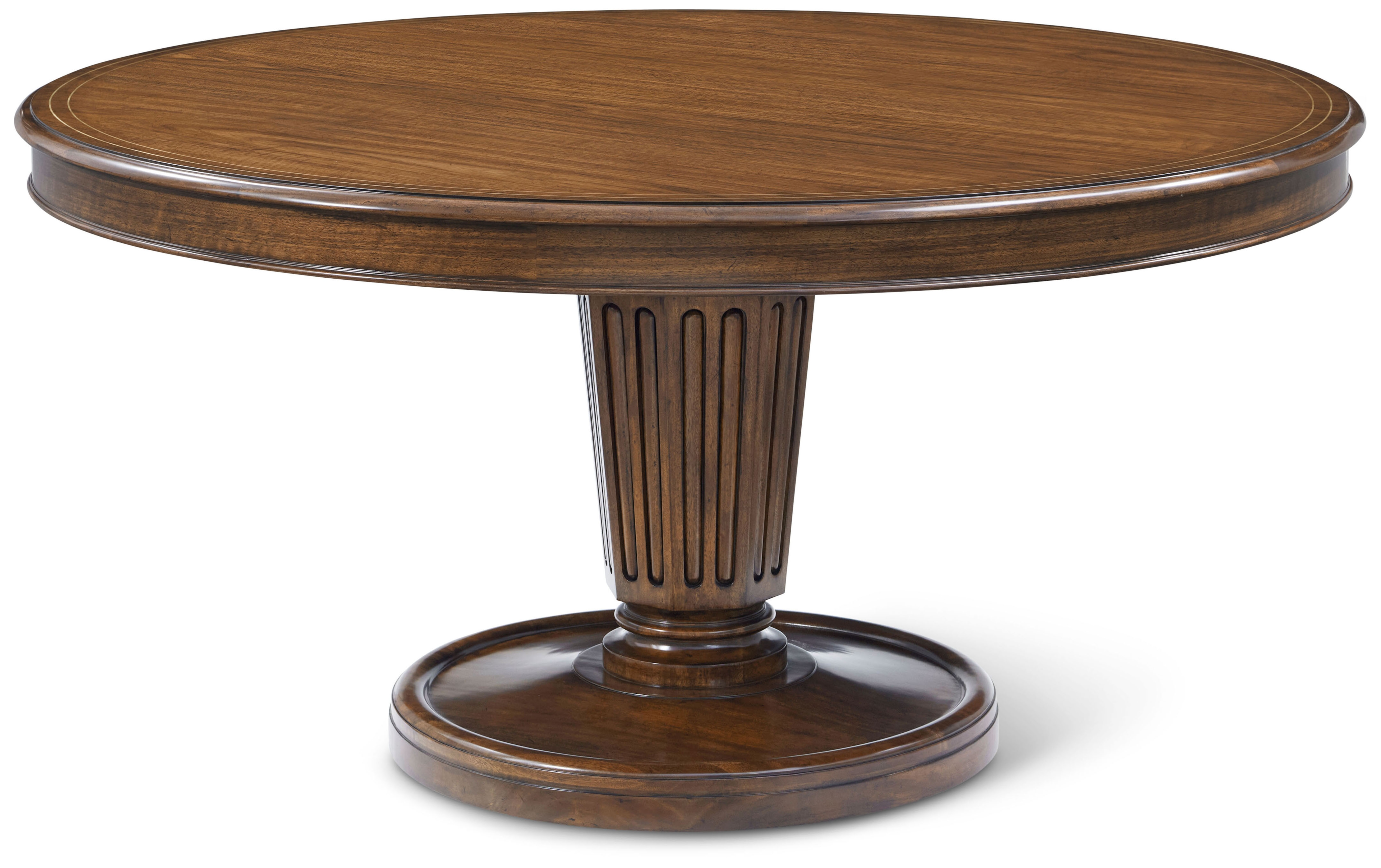 Haddon 60" Round Pedestal Dining Table